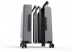  Xiaomi 90 points Aluminum Closing Frame Suitcase 24 Grey 3