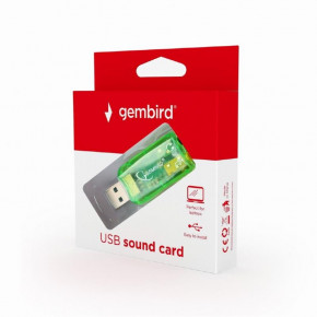   Gembird SC-USB-01 USB2.0-Audio Green  (2)