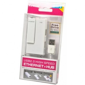  Viewcon USB2.0 to Ethernet 100Mb (VE 450 W White) 4