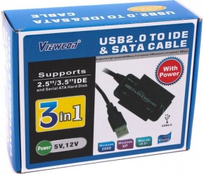  Viewcon VE 158 USB2.0- IDE/SATA    4