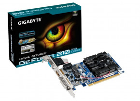  Gigabyte GeForce GT210 1GB 64bit GDDR3 (GV-N210D3-1GI/GVN210D3GI-00-G6) 4