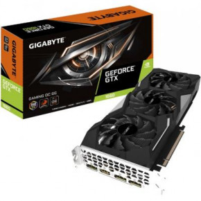 Gigabyte GeForce GTX1660 6144Mb GAMING OC (GV-N1660GAMING OC-6GD)