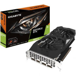  Gigabyte GeForce GTX1660 Ti 6144Mb WF2 OC (GV-N166TWF2OC-6GD)