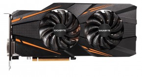  Gigabyte PCI-Ex GeForce GTX 1070 Windforce 8GB GDDR5 256bit (GV-N1070WF2-8GD)