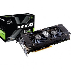  Inno3D GeForce GTX1080 Ti 11Gb TWIN X2 (N108T-1SDN-Q6MN) 3