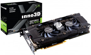  Inno3D GeForce GTX 1070 Ti X2 (N107T-1SDN-P5DN) 3