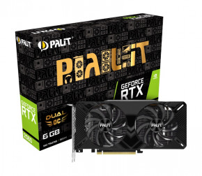   Palit GeForceRTX 2060 6GB GDDR6 Dual OC (NE62060S18J9-1160A) (0)