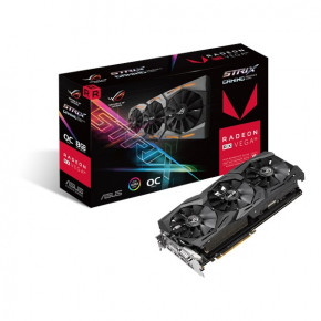  AMD Radeon RX Vega 56 8GB HBM2 Strix Gaming OC Asus (ROG-STRIX-RXVEGA56-O8G-GAMING) 3