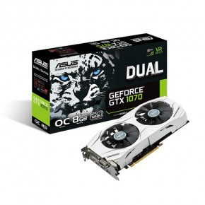  Asus PCI-Ex GeForce GTX 1070 Dual 8GB GDDR5 256bit (DUAL-GTX1070-O8G) 4