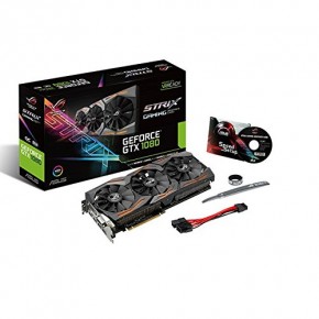  Asus PCI-Ex GeForce GTX 1080 ROG Strix 8GB GDDR5X 256bit (Strix-GTX1080-8G-Gaming) 9