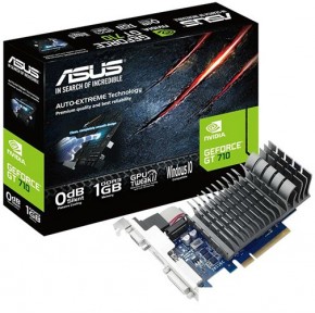  Asus PCI-Ex GeForce GT 710 1024MB DDR3 (64bit) (954/1800) (VGA, DVI, HDMI) (710-1-SL) 4