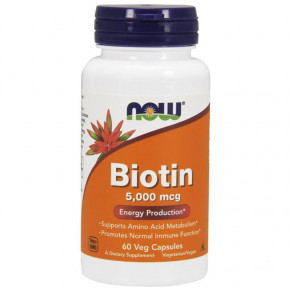  NOW Biotin 5000  - 60   (49495)