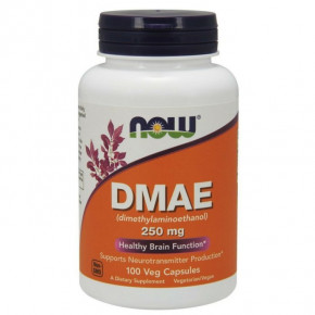  NOW DMAE 250 mg Veg Capsules 100  (4384301197)