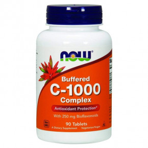  NOW Vitamin C-1000 Complex, Buffered Tablets 90  (4384301149)