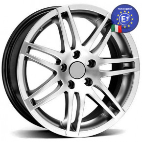  WSP Italy AUDI 7,5x17 RS4 NAPLES AU39 W539 5x112 35 57,1 HYPER SILVER ()