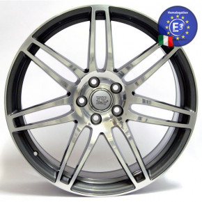  WSP Italy AUDI 7,5x17 S8 COSMA  AU54 W554 5x112 45 57,1 ANTHRACITE POLISHED (4E0601025AT)