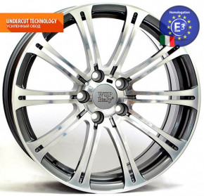  WSP Italy BMW 8,0x18 M3 Luxor BM70 W670 5x120 15 72,6 ANTHRACITE POLISHED (2283555 (Front) 2283556 (Rear))