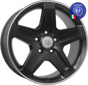  WSP Italy MERCEDES 9.5x19 NAGANO W779  5x130 ET50 84.1 DULL BLACK R POL (A4634012102)