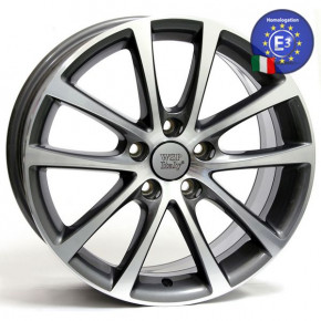  WSP Italy VOLKSWAGEN 8,0x18 EOS Riace VO54 W454 5x112 45 57,1 ANTHRACITE POLISHED (3C0 071 497)