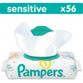    Pampers Sensitive 56  (4015400636649) (0)