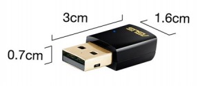  USB WiFi  Asus USB-AC51 (3)