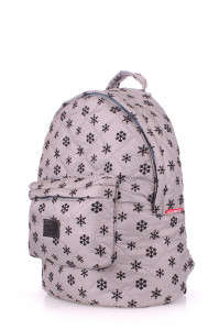   Poolparty  (backpack-snowflakes-grey) 3