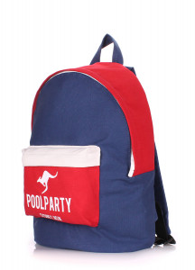   Poolparty  (backpack-darkblue-red-white) 3