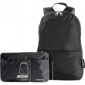   Tucano Compatto XL Backpack Packable Black (BPCOBK)