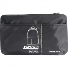   Tucano Compatto XL Backpack Packable Black (BPCOBK) 6