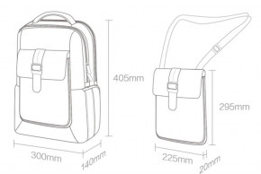  Xiaomi Mi Fashion Commuter Backpack Gray (RM6017001) 5